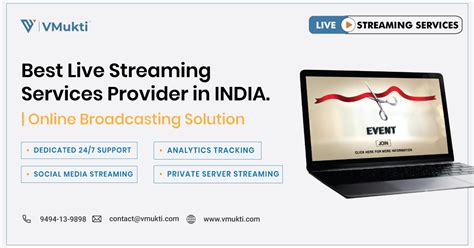 live streaming service providers in india